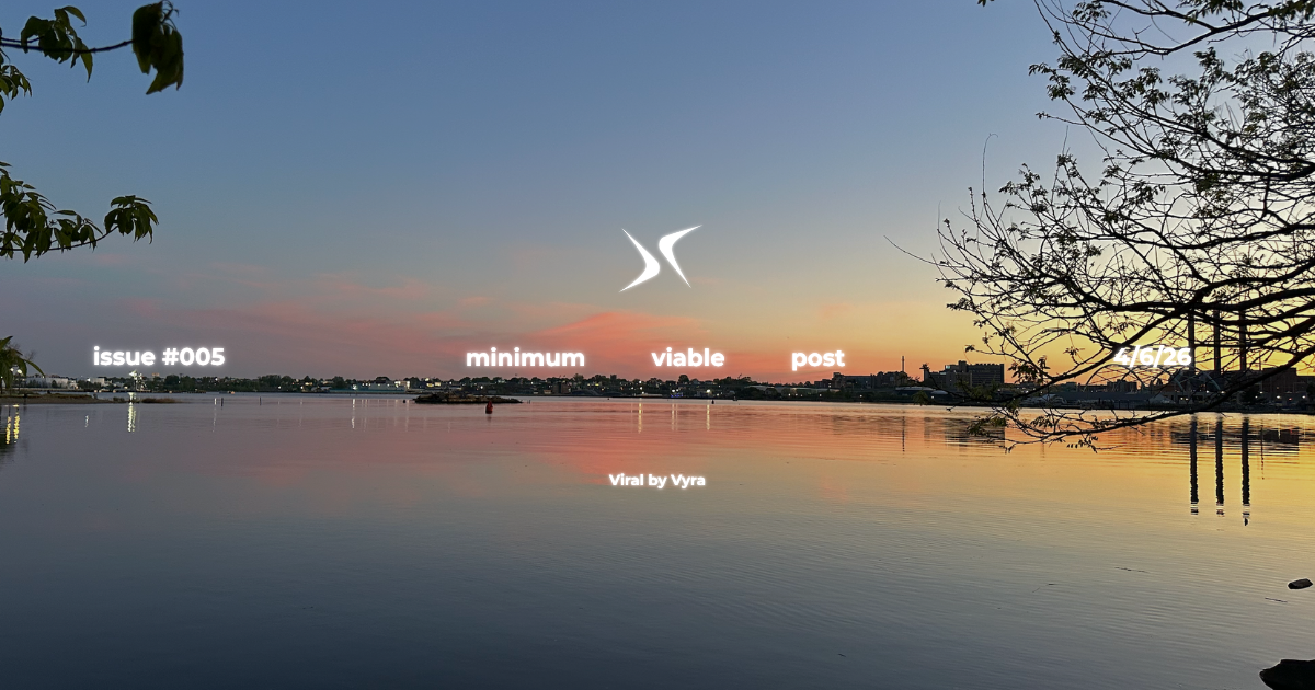 minimum viable post (mvp)